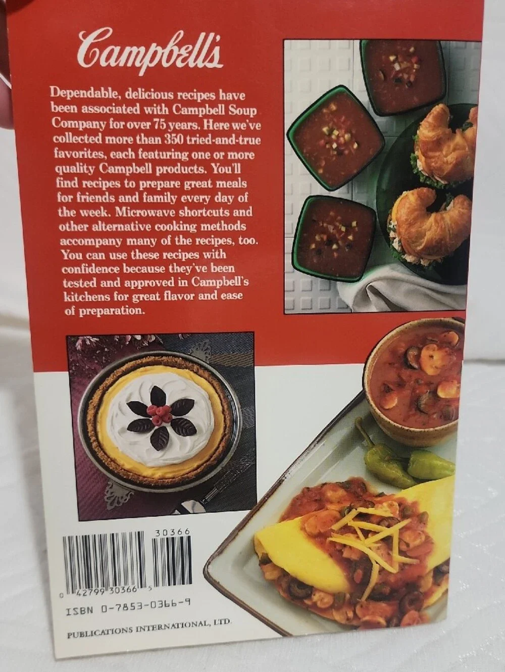 Campbell's Cookbook- Treasury Of Recipes (1991)